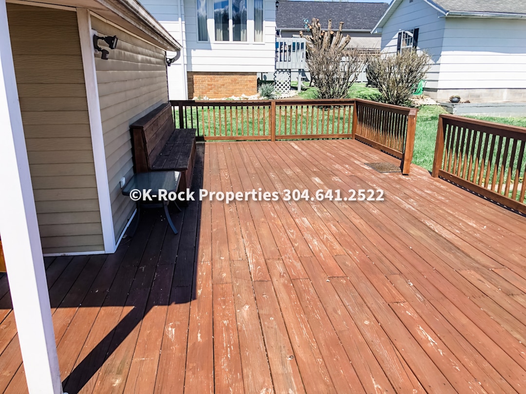 back deck - 318 Johnson Ave
