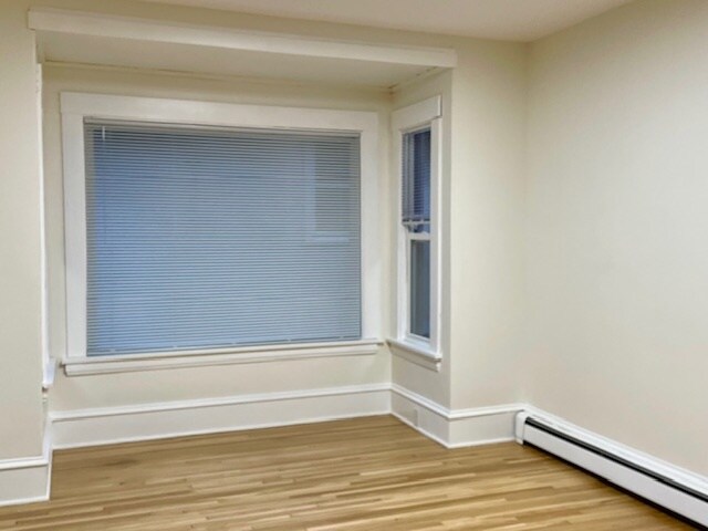 Bay window opposite kitchen island - 1161 Hubbard Ave
