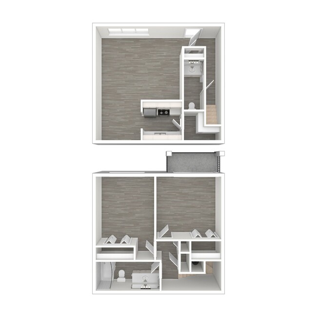 Floorplan - Lake Hefner Townhomes