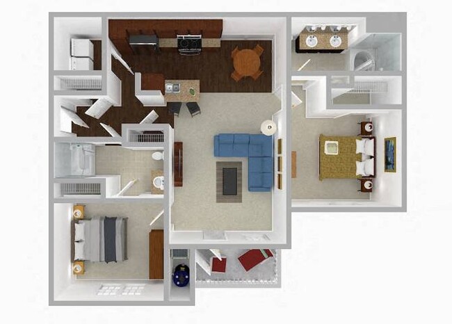 Floorplan - Luxe and Legends at Morganton Park Apartme...