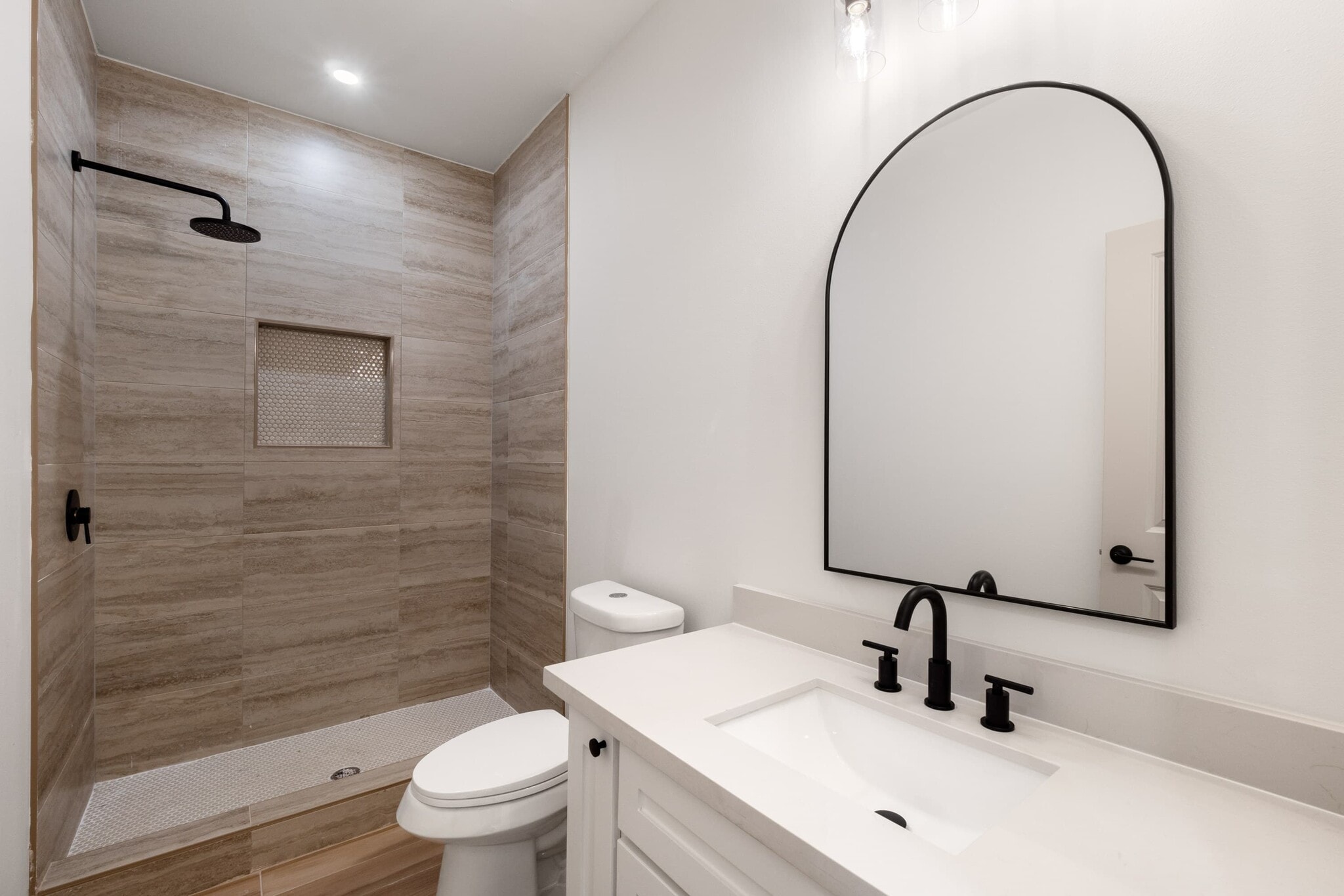 Guest Restroom with Walk in Shower - 3601 Hidalgo Cir
