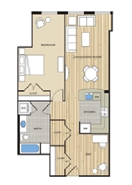 1BR/1BA - Clayborne Apartments