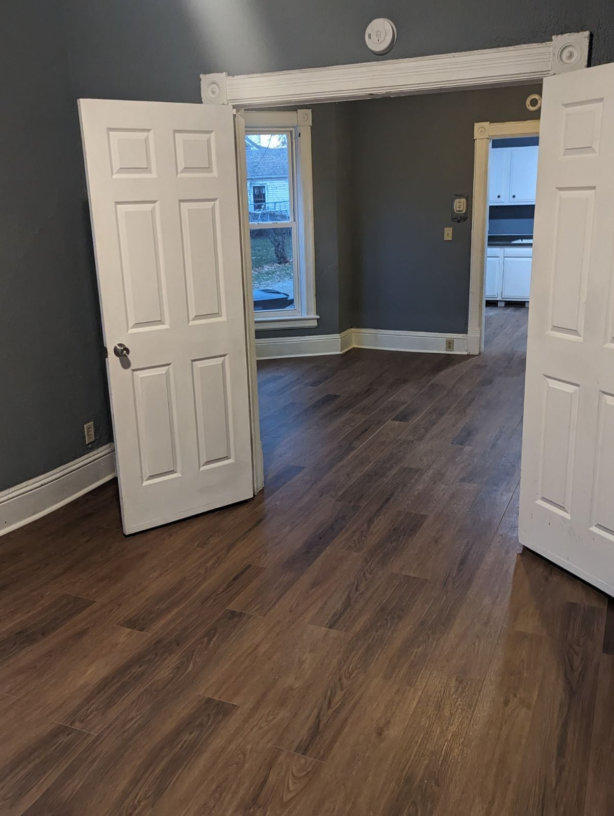 2nd angle of primary bedroom entry - 319 Van Buren St