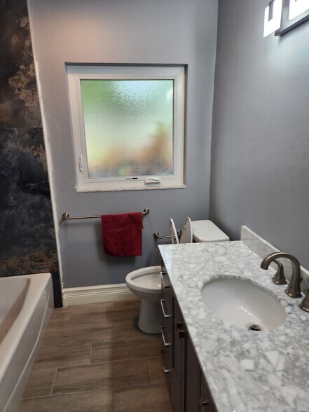 Totally remodeled hall bath - 8215 32nd Ave N