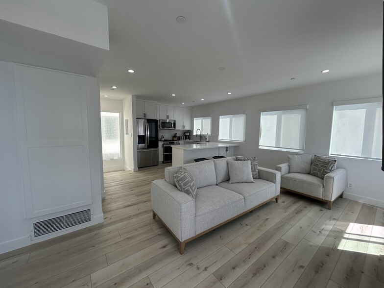 Spacious room with New couch, loveseat and ottoman - 221 36th Pl