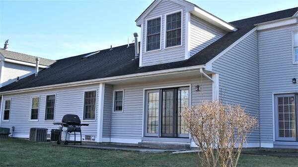 Backyard patio - 217 Deer Run Trail