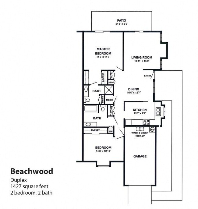 Floorplan - Westmont Village Homes - 55+ Senior Community