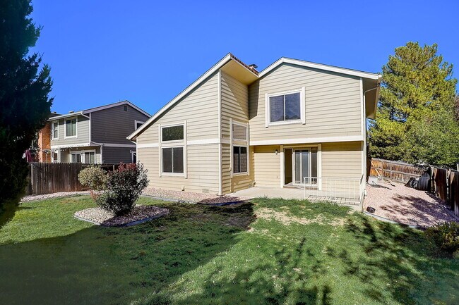 back yard - 8194 S Trenton Way