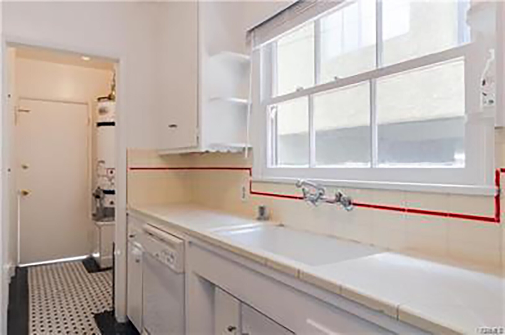 original tiled backsplash - 4266 Troost Ave
