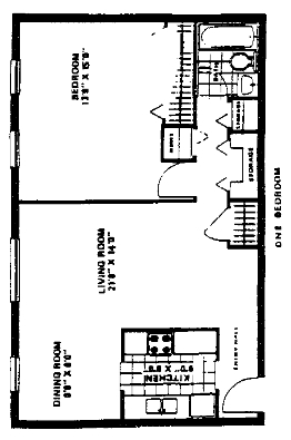 Floorplan - Briargate Apartments