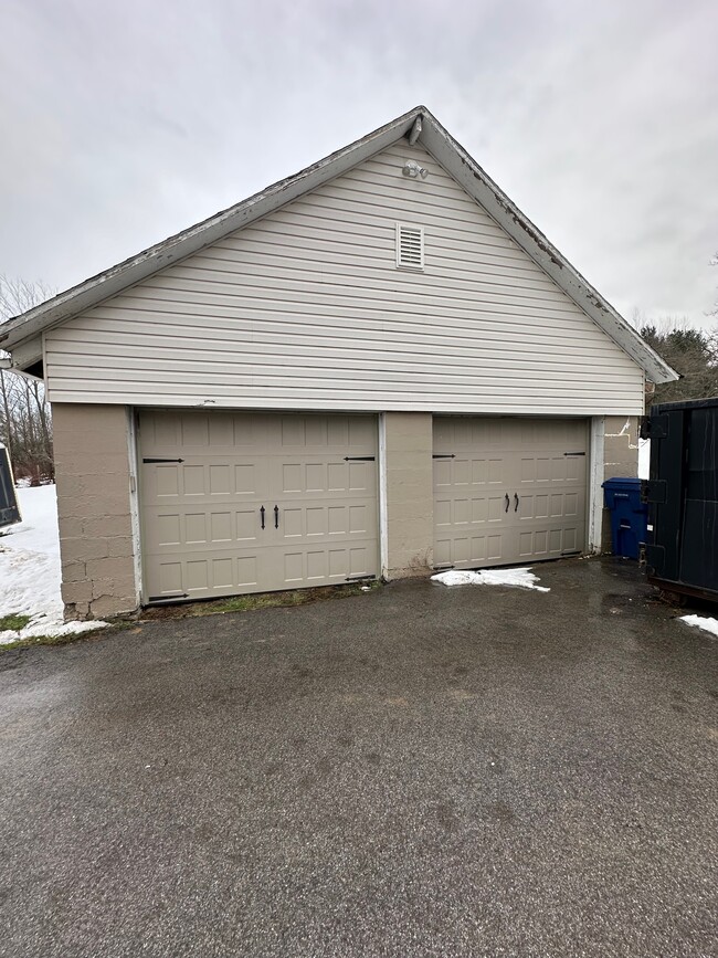 Detached 2 bay garage. 1,100 square foot garage - 8215 Lake Pleasant Rd