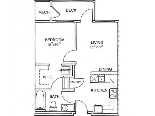 Floorplan - Velo on the Boulevard
