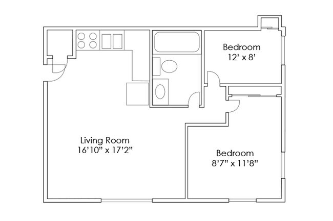 Floorplan - Fairmont Apartments
