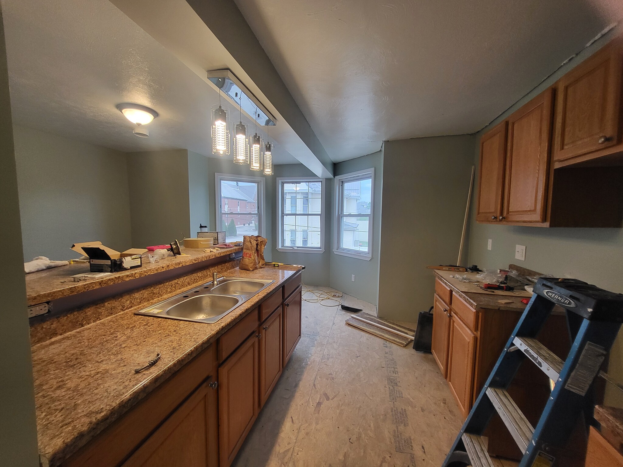 Kitchen, Sorry for the mess - 412 Depot St