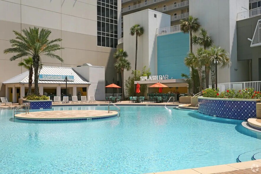 Fabulous pool at Laketown Wharf - 9860 S Thomas Dr