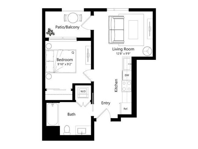Floorplan - Lincoln/Broadway