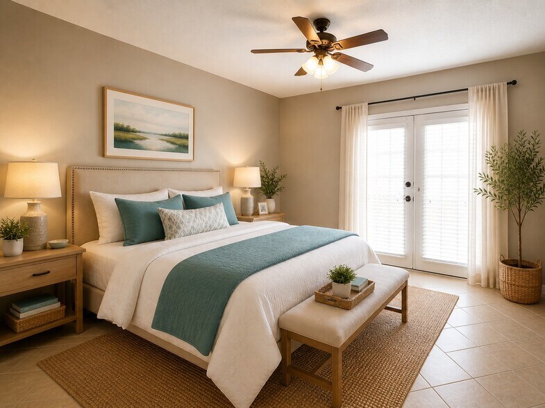 Master bedroom - 3731 E Hampton Ave