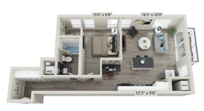 Floorplan - METRIC Apartments
