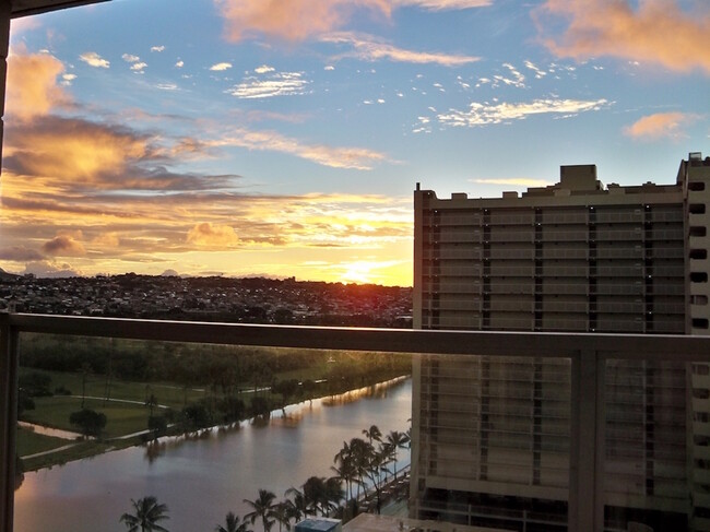 Sunrise from the lanai - 445 Seaside Ave