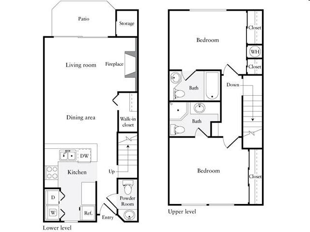 2BR/2.5BA - Redmond Park Apartments