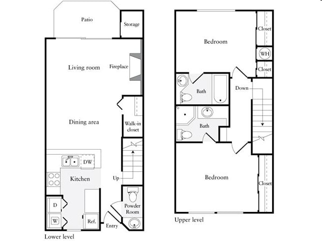 2BR/2.5BA - Redmond Park Apts