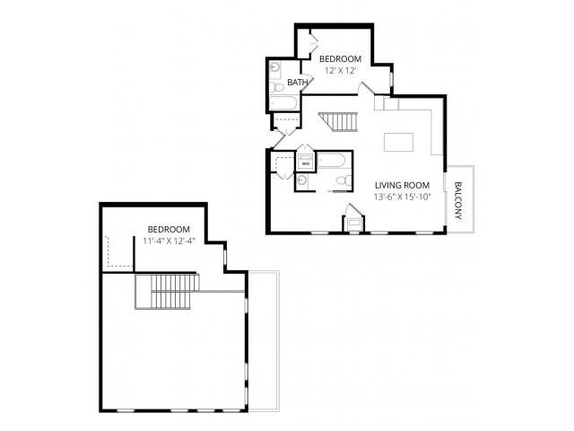 Floorplan - Vue Apartment Homes