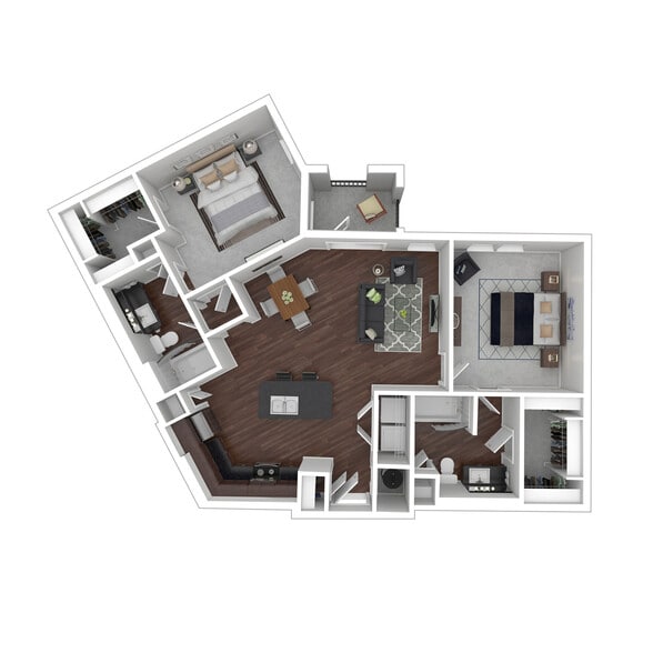 Interior Photo - Trinity Bluff & Trinity District