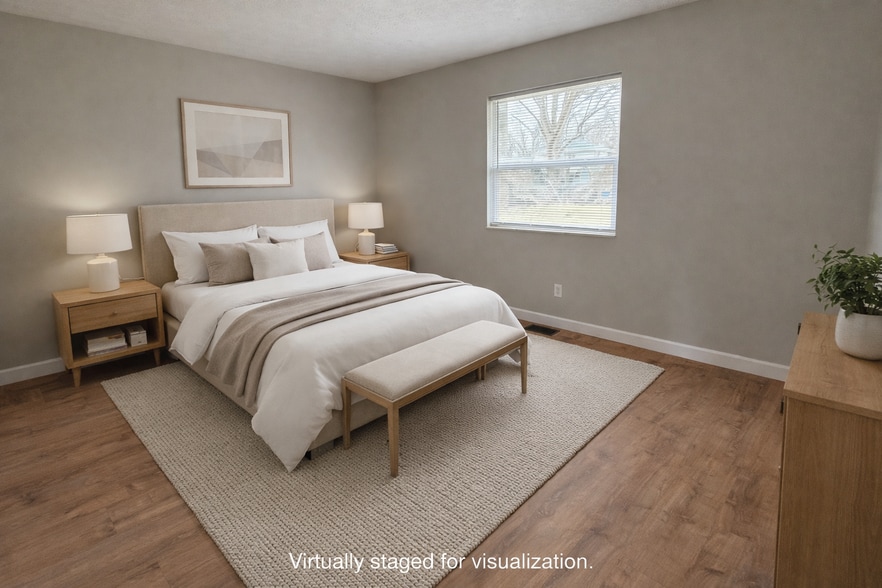 Virtual Staged Master BR for Visualization - 5363 Burgundy Pl