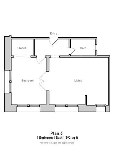 Floorplan - 825 Post St.