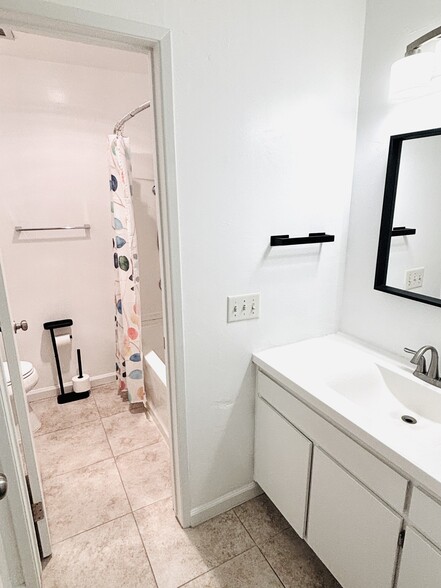 bathroom and vanity - 4600 Lamont St