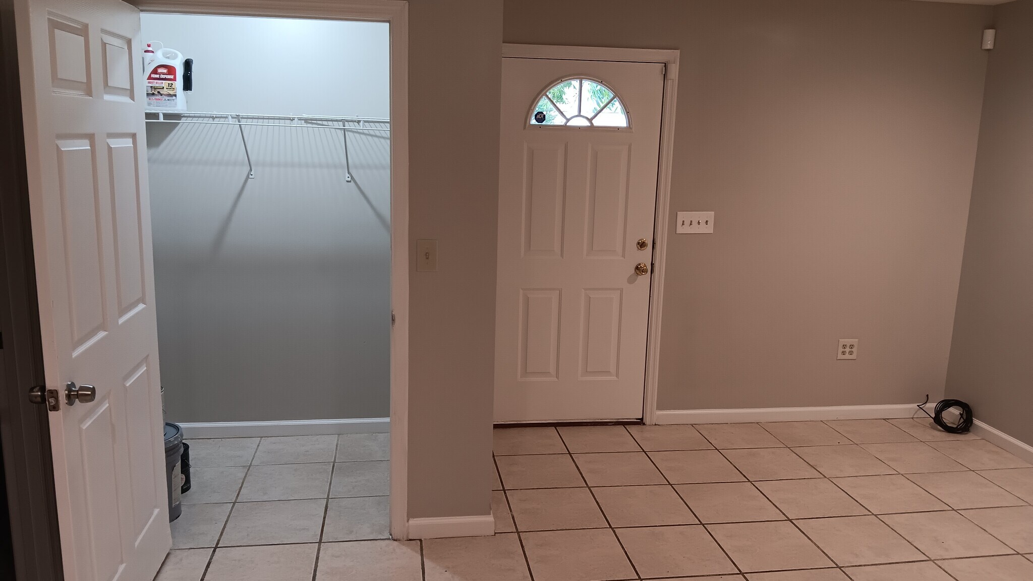 Front Door/ Livingroom Storage Closet - 1741 Elvan Ave