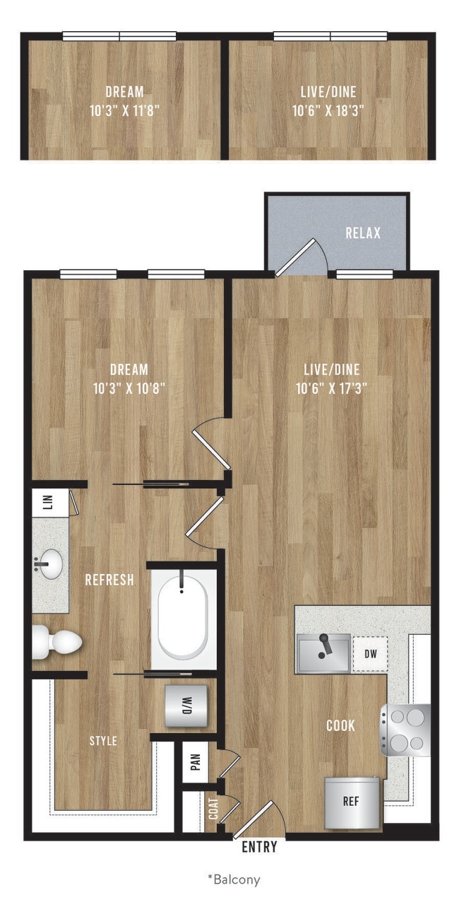 Floorplan - Victor Prosper