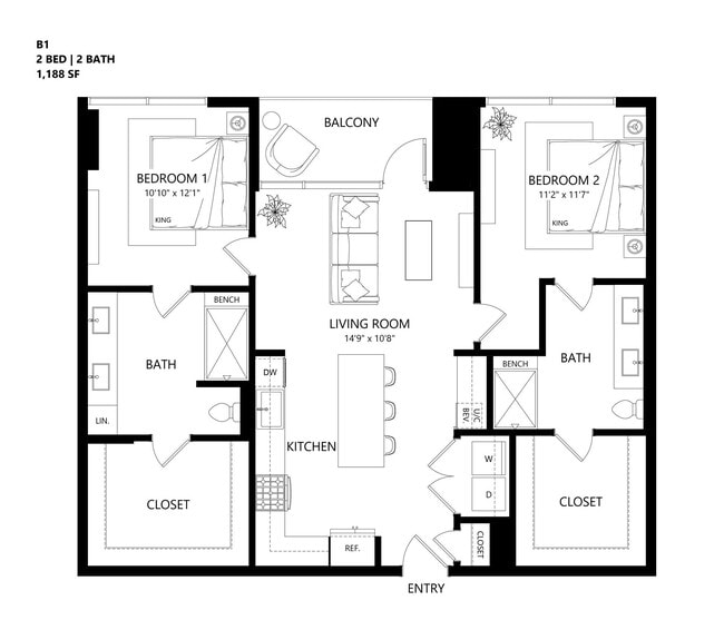 Floorplan - Bosque Residences