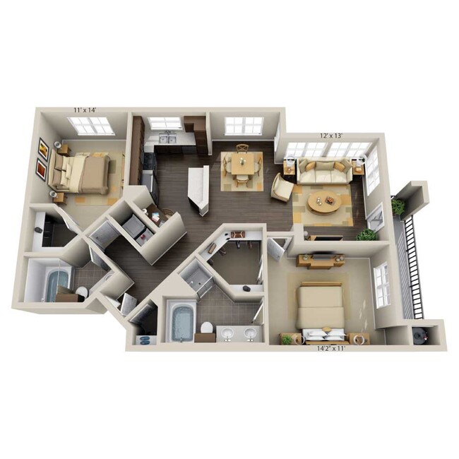 Floorplan - Bell Valencia