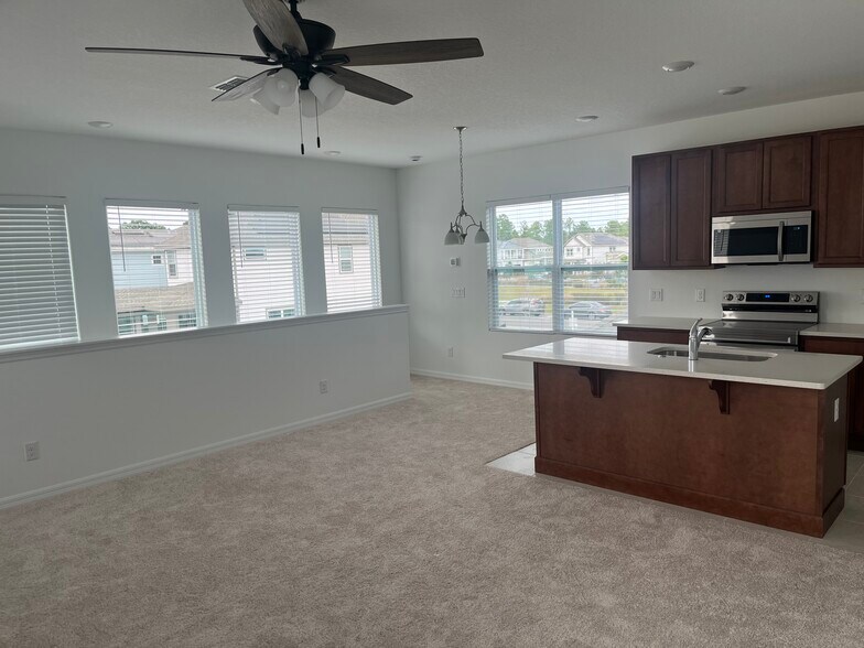 Living room and kitchen area - 6436 Rover Way