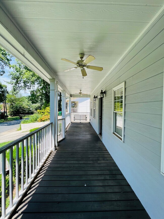 Front porch - 1512 Pecan Ave