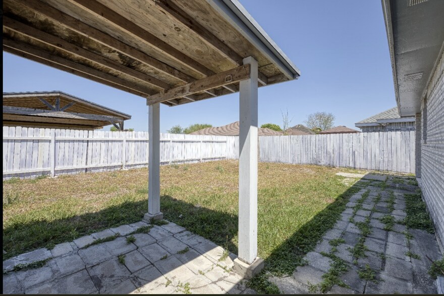 Backyard door - 6053 Blanco River St