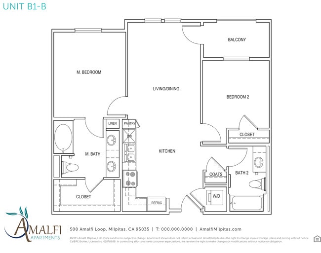 Floorplan - Amalfi Apartments
