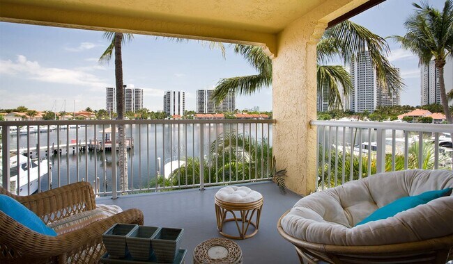 Enjoy morning coffee on your private balcony - Waterways Village