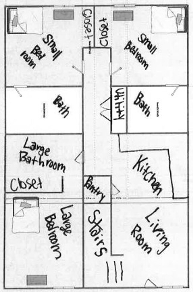 Floorplan - Cedar Pointe Student Housing