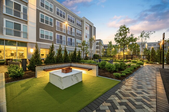 Enjoy a game of Jenga or billiards in our social courtyard - Hanover Hyannis