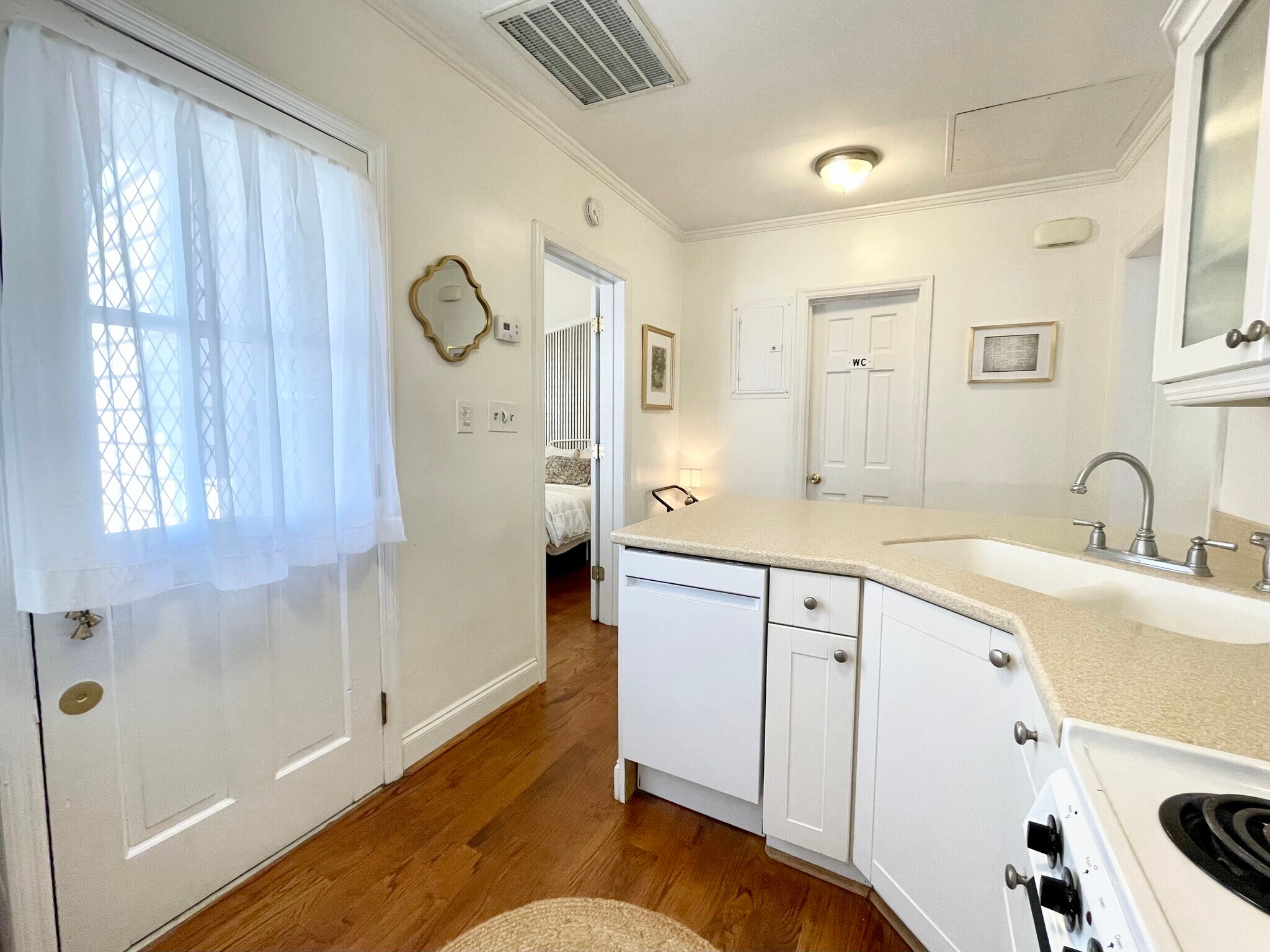 Kitchen, Back Door - 215 W Taylor St