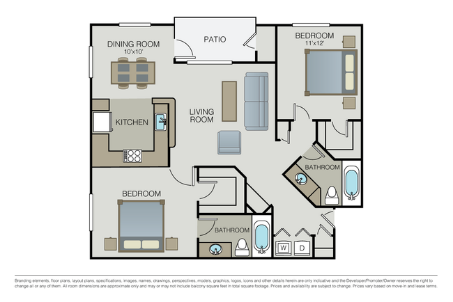 Floorplan - The Carlyle