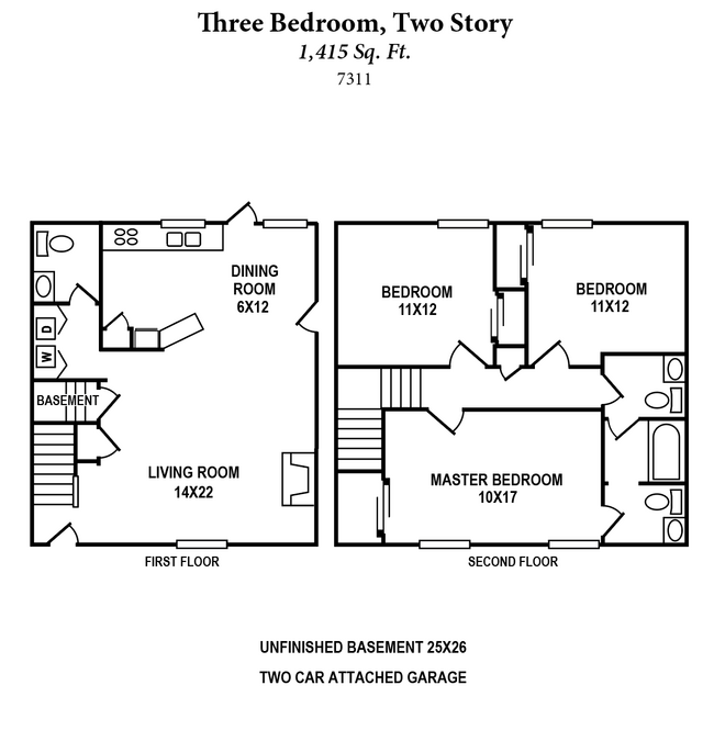 Floorplan - The Villas at Kingswood