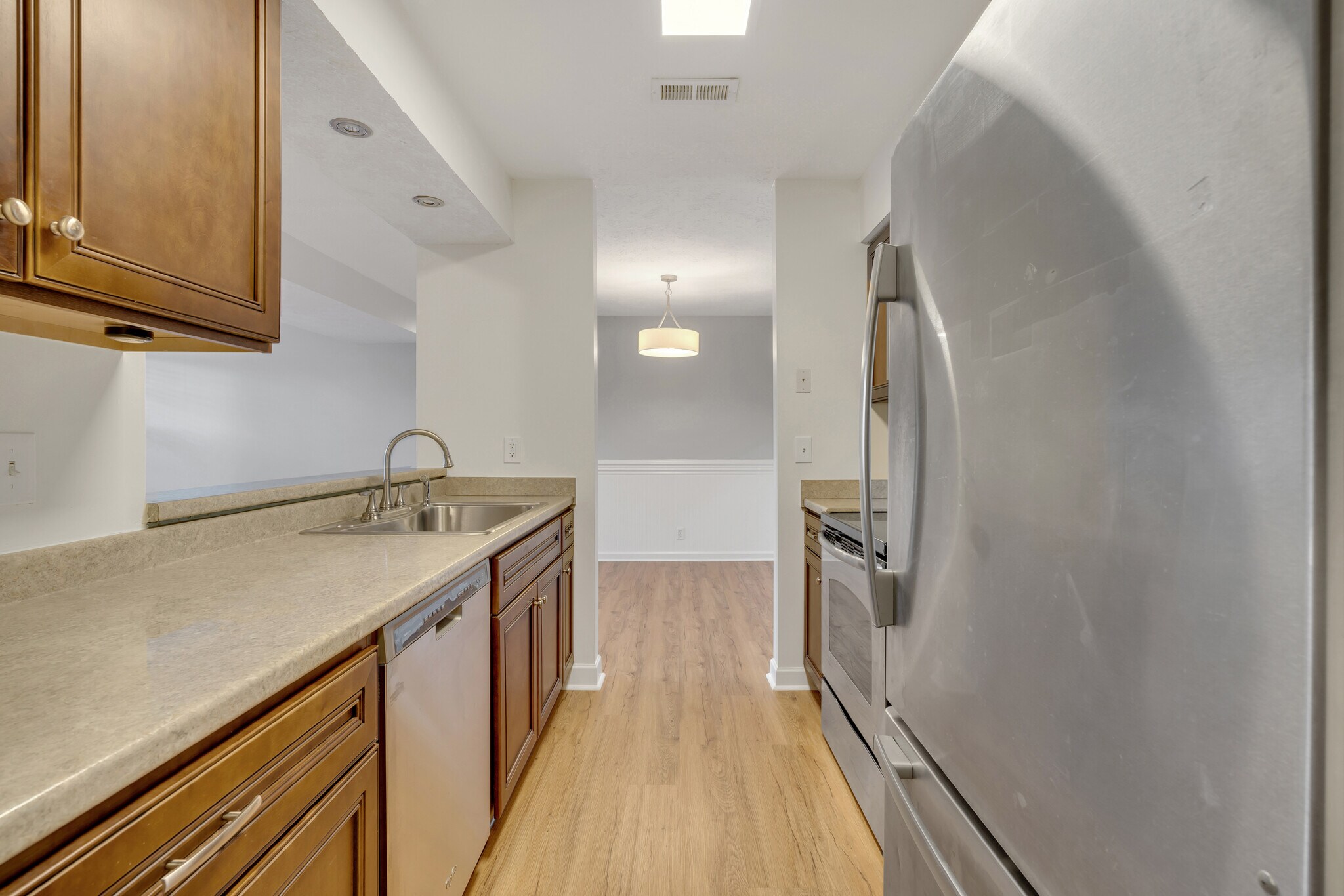 Kitchen and Fridge - 151 N Timber Dr