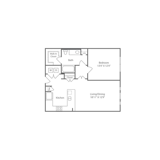 Floorplan - The Fairmount at Oak Lawn
