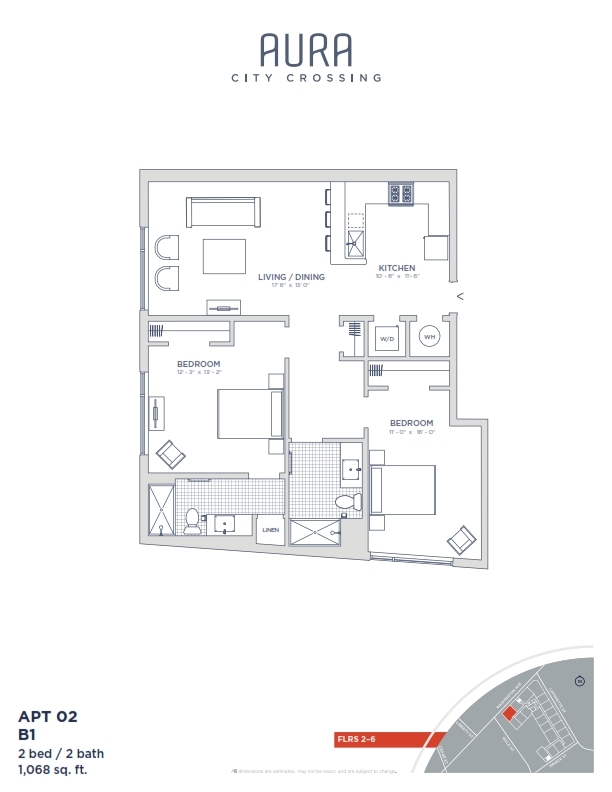 Floorplan - Aura at City Crossing