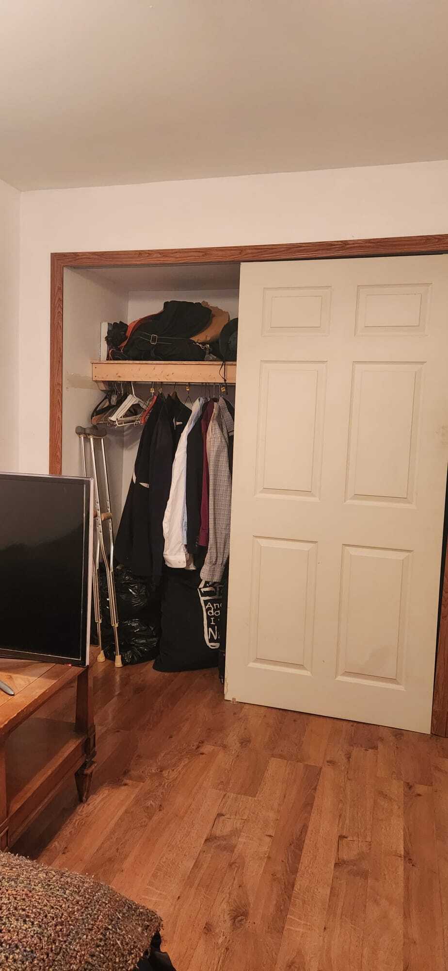 Downstairs Bedroom Closet - 2116 Thaler Ave