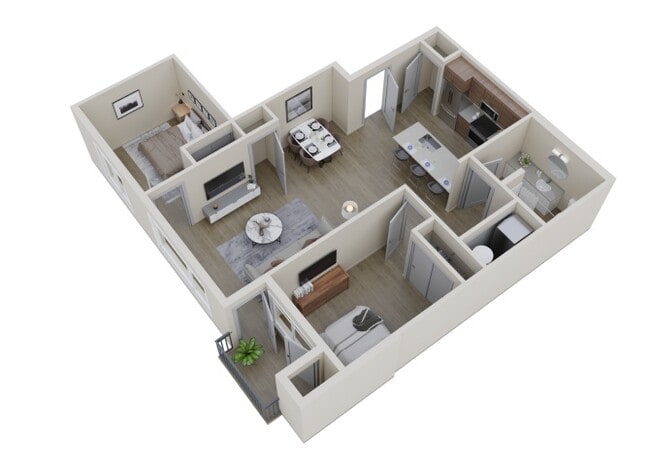 Floorplan - Markwood Apartments