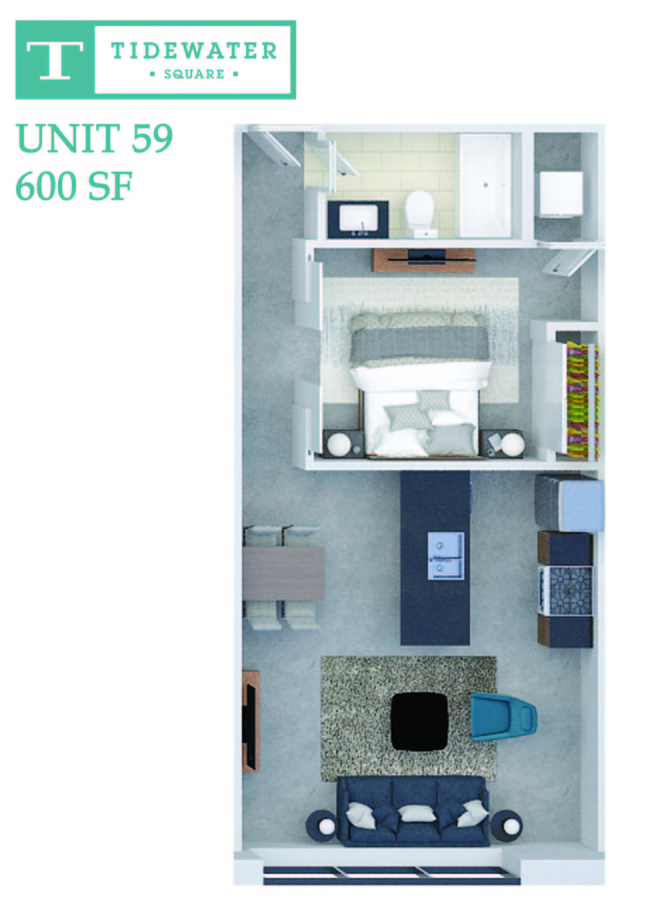 Floorplan - Tidewater Square